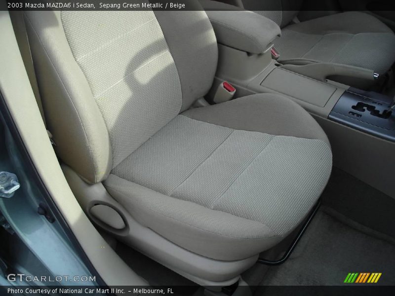 Sepang Green Metallic / Beige 2003 Mazda MAZDA6 i Sedan