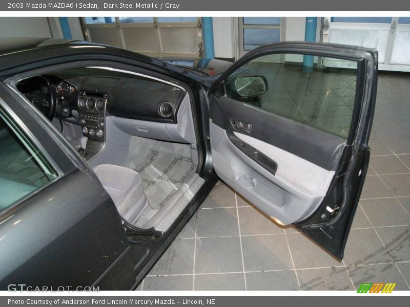 Dark Steel Metallic / Gray 2003 Mazda MAZDA6 i Sedan