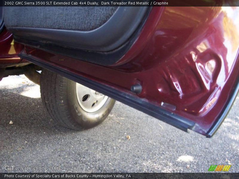 Dark Toreador Red Metallic / Graphite 2002 GMC Sierra 3500 SLT Extended Cab 4x4 Dually