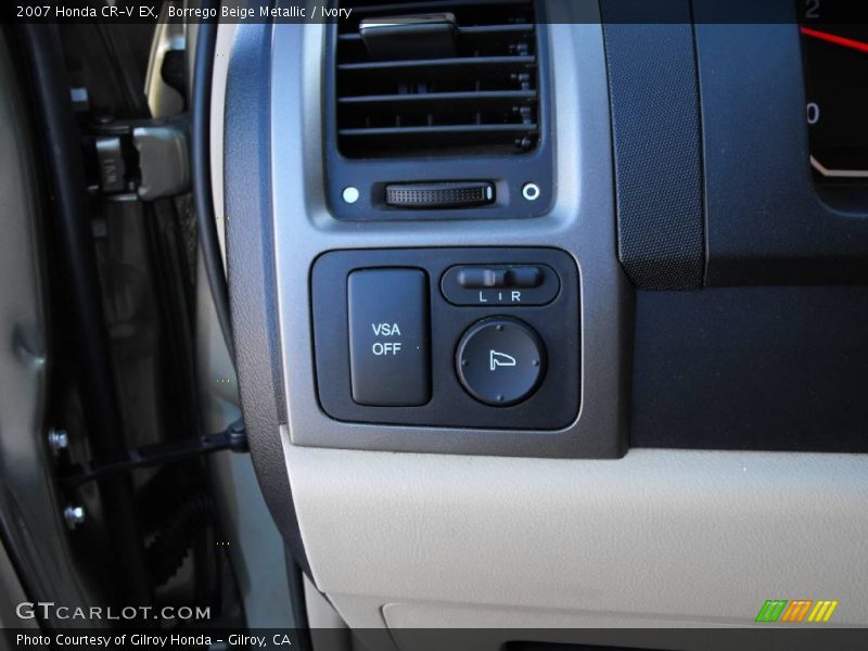Borrego Beige Metallic / Ivory 2007 Honda CR-V EX