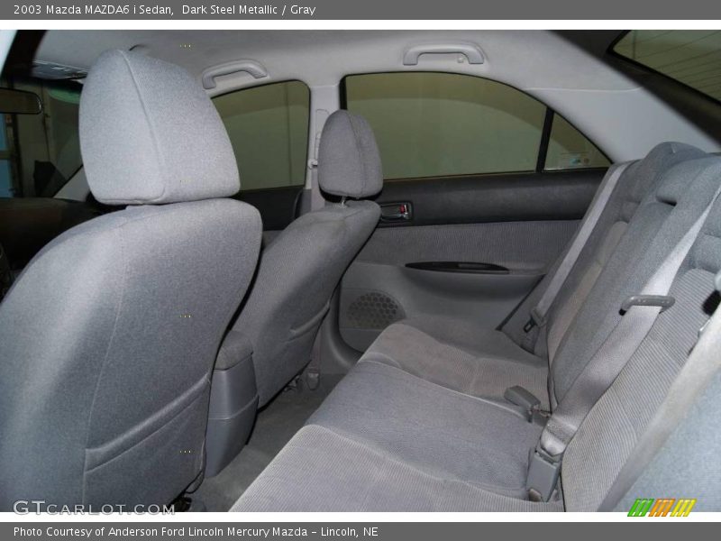 Dark Steel Metallic / Gray 2003 Mazda MAZDA6 i Sedan