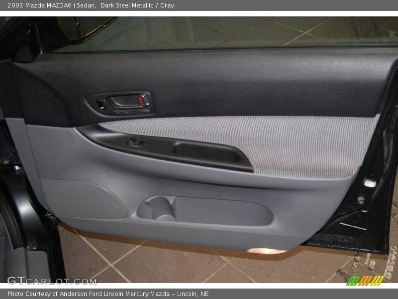 Dark Steel Metallic / Gray 2003 Mazda MAZDA6 i Sedan