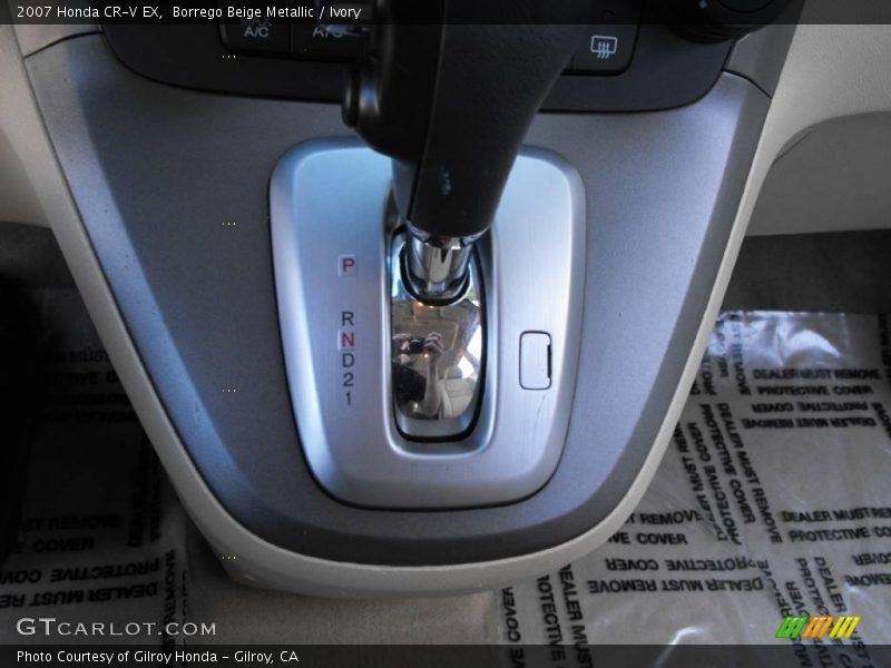 Borrego Beige Metallic / Ivory 2007 Honda CR-V EX