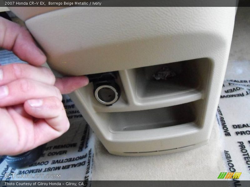 Borrego Beige Metallic / Ivory 2007 Honda CR-V EX