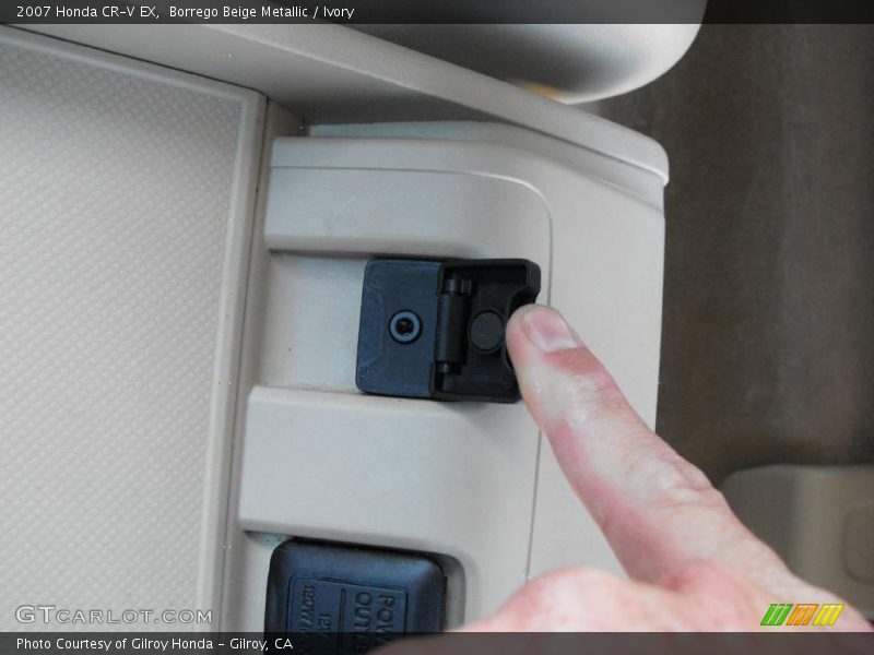 Borrego Beige Metallic / Ivory 2007 Honda CR-V EX