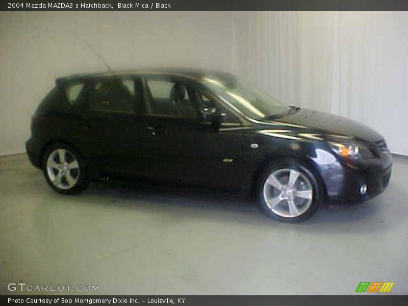 Black Mica / Black 2004 Mazda MAZDA3 s Hatchback