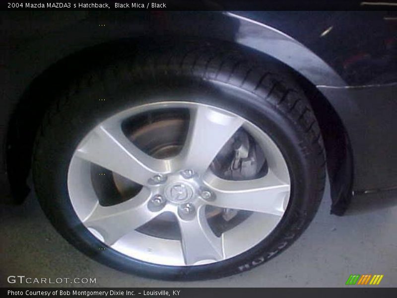 Black Mica / Black 2004 Mazda MAZDA3 s Hatchback