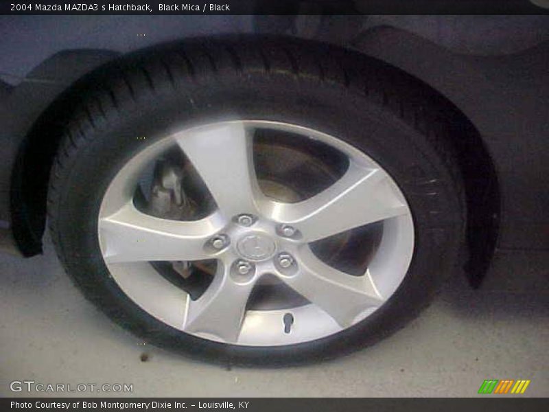 Black Mica / Black 2004 Mazda MAZDA3 s Hatchback