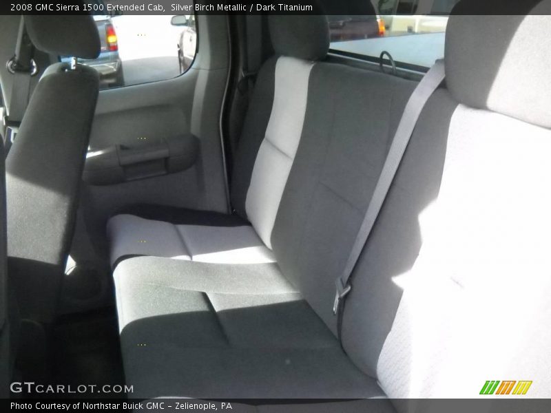 Silver Birch Metallic / Dark Titanium 2008 GMC Sierra 1500 Extended Cab