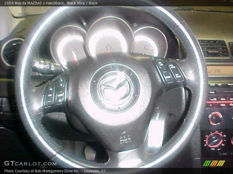Black Mica / Black 2004 Mazda MAZDA3 s Hatchback