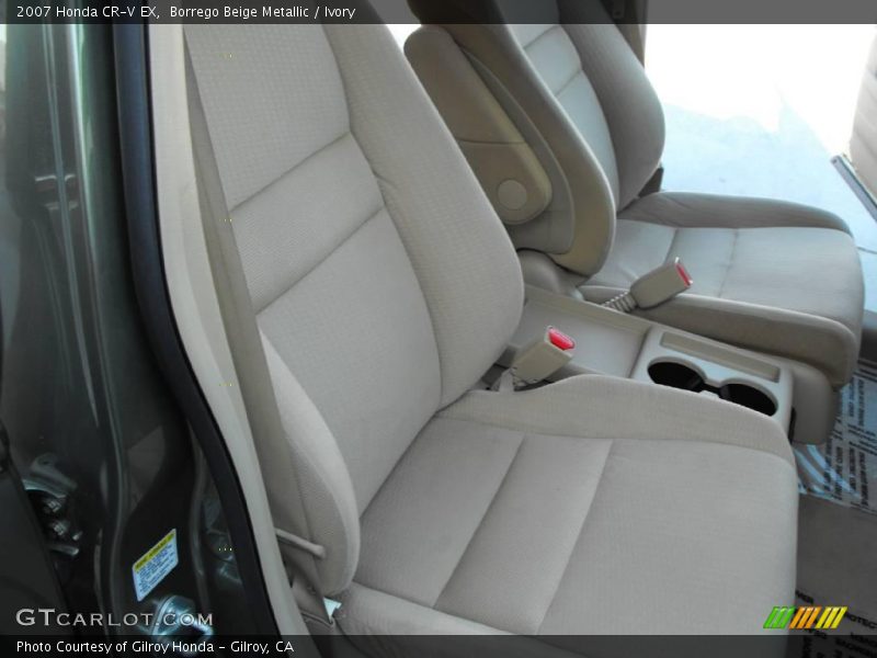 Borrego Beige Metallic / Ivory 2007 Honda CR-V EX