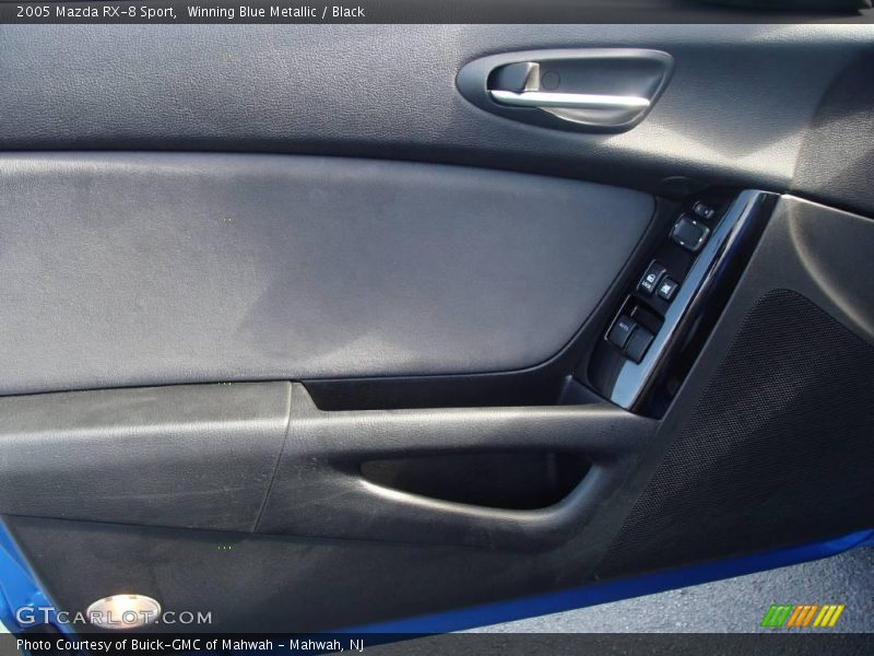 Winning Blue Metallic / Black 2005 Mazda RX-8 Sport