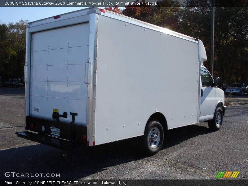 Summit White / Neutral 2008 GMC Savana Cutaway 3500 Commercial Moving Truck