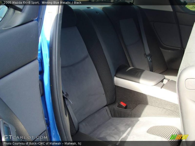 Winning Blue Metallic / Black 2005 Mazda RX-8 Sport