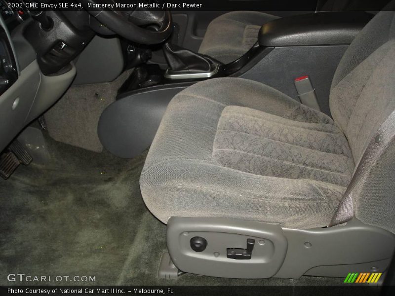 Monterey Maroon Metallic / Dark Pewter 2002 GMC Envoy SLE 4x4