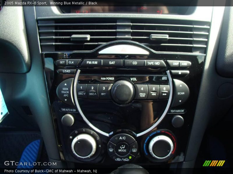 Winning Blue Metallic / Black 2005 Mazda RX-8 Sport