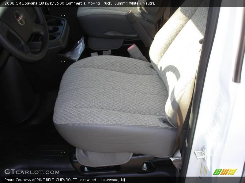 Summit White / Neutral 2008 GMC Savana Cutaway 3500 Commercial Moving Truck