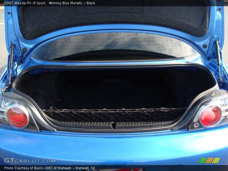 Winning Blue Metallic / Black 2005 Mazda RX-8 Sport