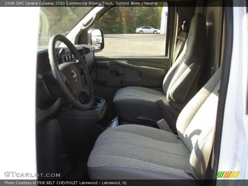 Summit White / Neutral 2008 GMC Savana Cutaway 3500 Commercial Moving Truck