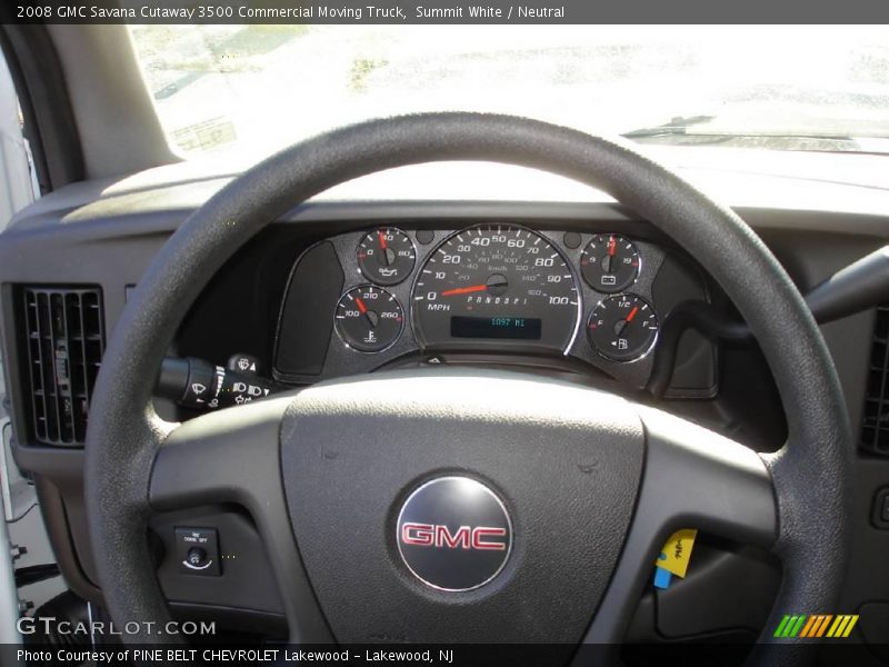 Summit White / Neutral 2008 GMC Savana Cutaway 3500 Commercial Moving Truck