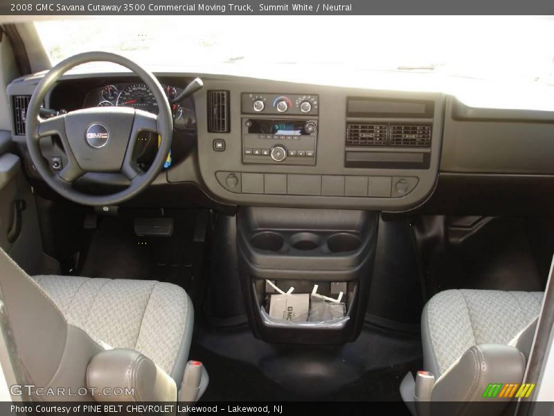 Summit White / Neutral 2008 GMC Savana Cutaway 3500 Commercial Moving Truck