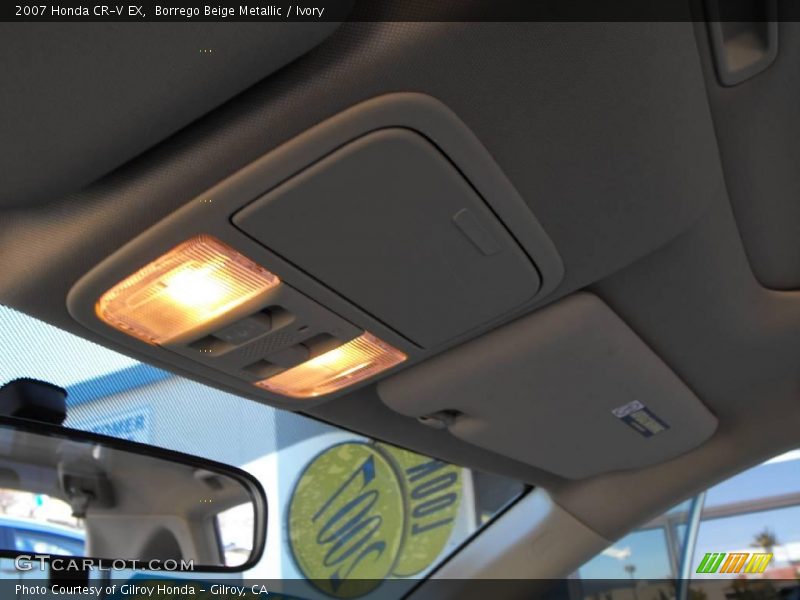 Borrego Beige Metallic / Ivory 2007 Honda CR-V EX