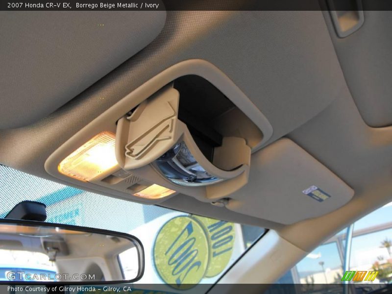 Borrego Beige Metallic / Ivory 2007 Honda CR-V EX