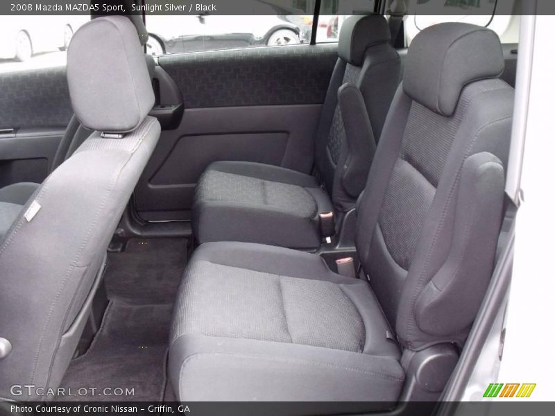 Sunlight Silver / Black 2008 Mazda MAZDA5 Sport