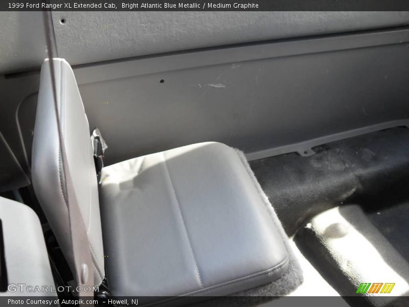 Bright Atlantic Blue Metallic / Medium Graphite 1999 Ford Ranger XL Extended Cab