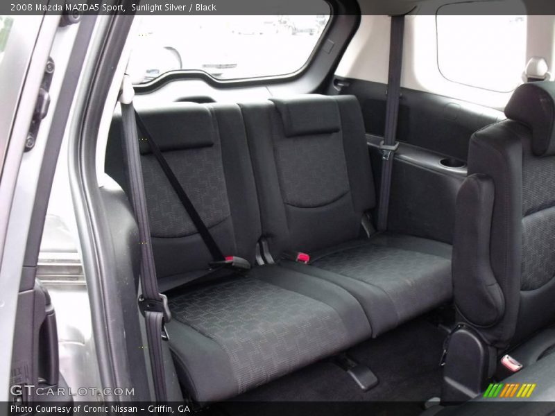 Sunlight Silver / Black 2008 Mazda MAZDA5 Sport