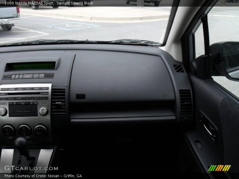 Sunlight Silver / Black 2008 Mazda MAZDA5 Sport