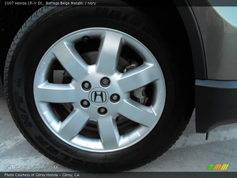 Borrego Beige Metallic / Ivory 2007 Honda CR-V EX