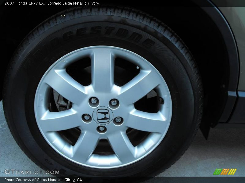 Borrego Beige Metallic / Ivory 2007 Honda CR-V EX