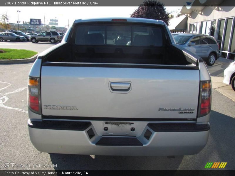Billet Silver Metallic / Gray 2007 Honda Ridgeline RTS