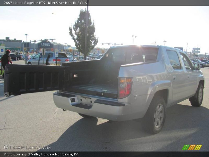 Billet Silver Metallic / Gray 2007 Honda Ridgeline RTS
