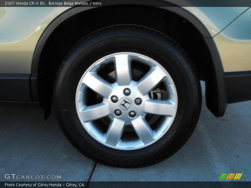 Borrego Beige Metallic / Ivory 2007 Honda CR-V EX