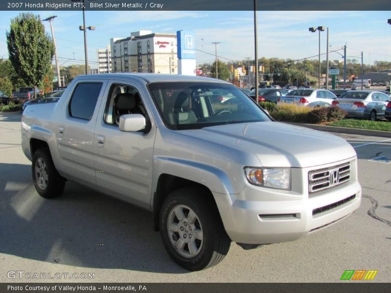 Billet Silver Metallic / Gray 2007 Honda Ridgeline RTS