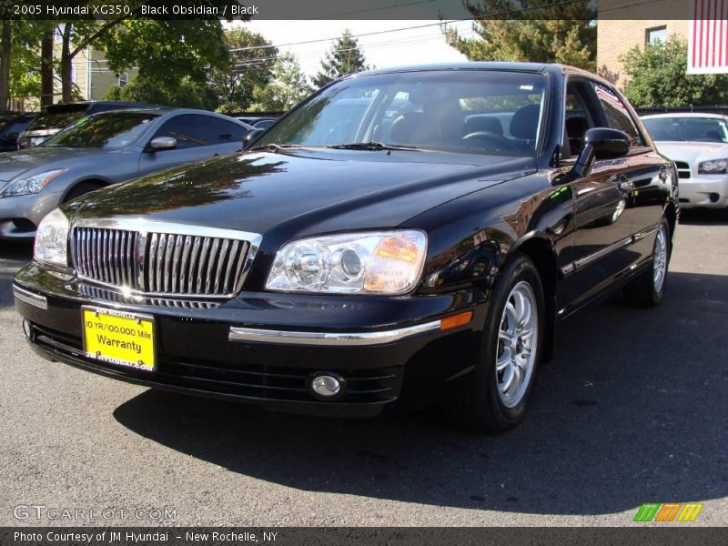 Black Obsidian / Black 2005 Hyundai XG350