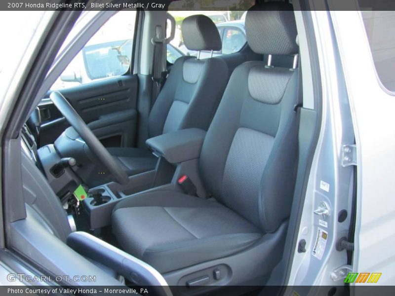 Billet Silver Metallic / Gray 2007 Honda Ridgeline RTS