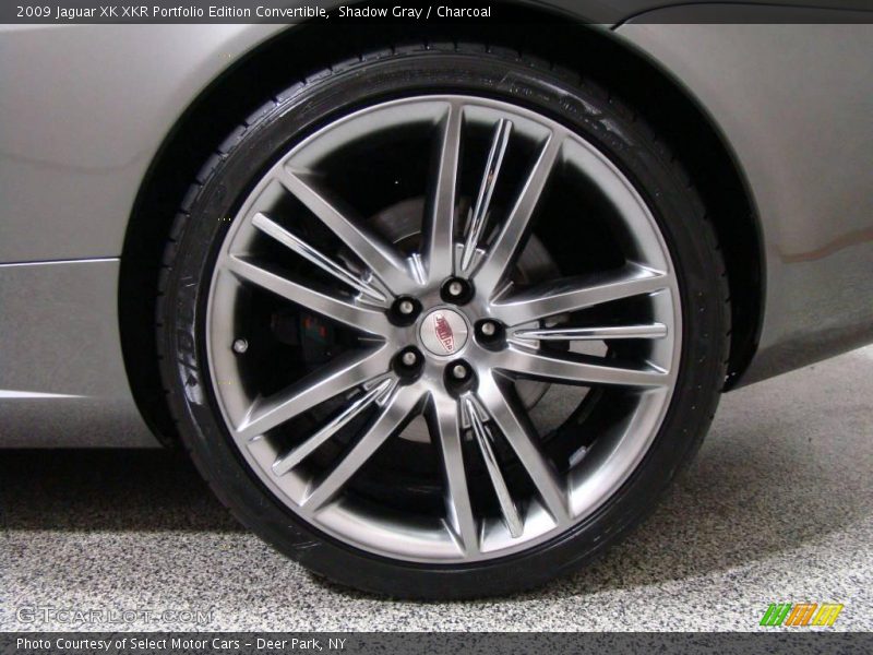 Shadow Gray / Charcoal 2009 Jaguar XK XKR Portfolio Edition Convertible