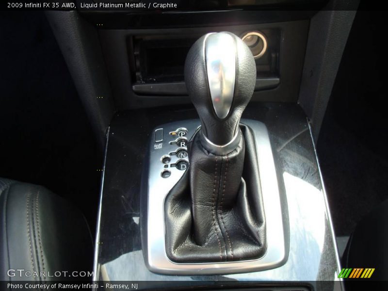 Liquid Platinum Metallic / Graphite 2009 Infiniti FX 35 AWD