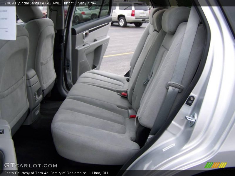 Bright Silver / Gray 2009 Hyundai Santa Fe GLS 4WD