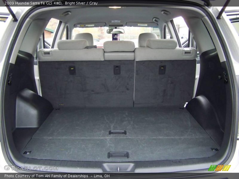 Bright Silver / Gray 2009 Hyundai Santa Fe GLS 4WD