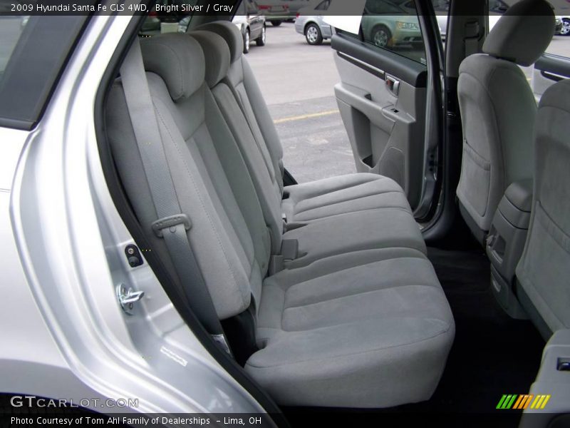 Bright Silver / Gray 2009 Hyundai Santa Fe GLS 4WD