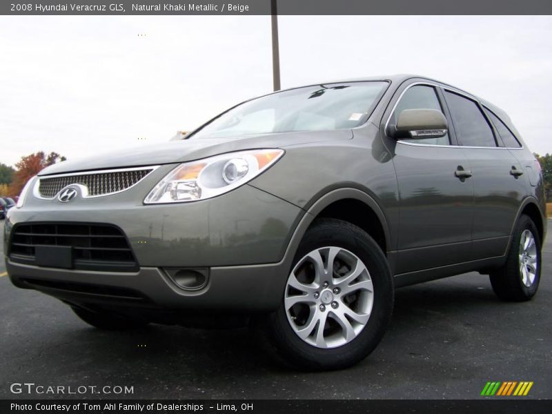 Natural Khaki Metallic / Beige 2008 Hyundai Veracruz GLS