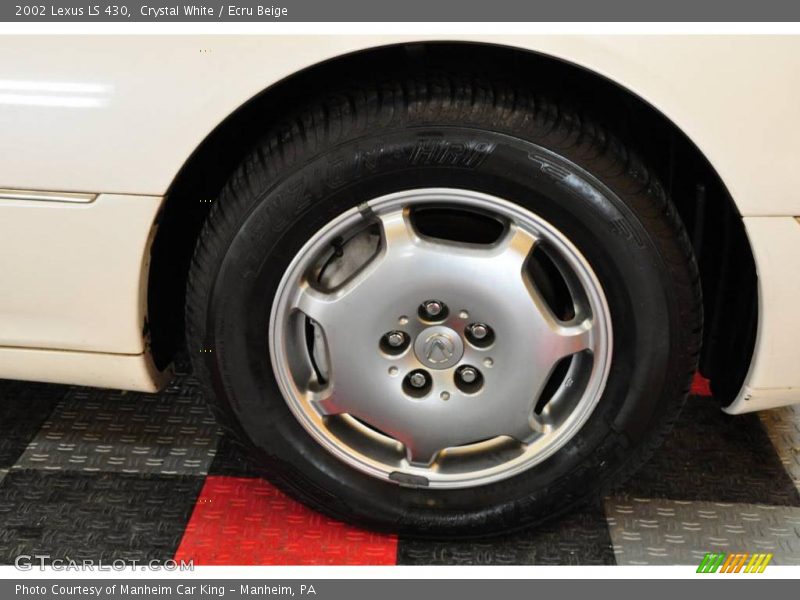 Crystal White / Ecru Beige 2002 Lexus LS 430