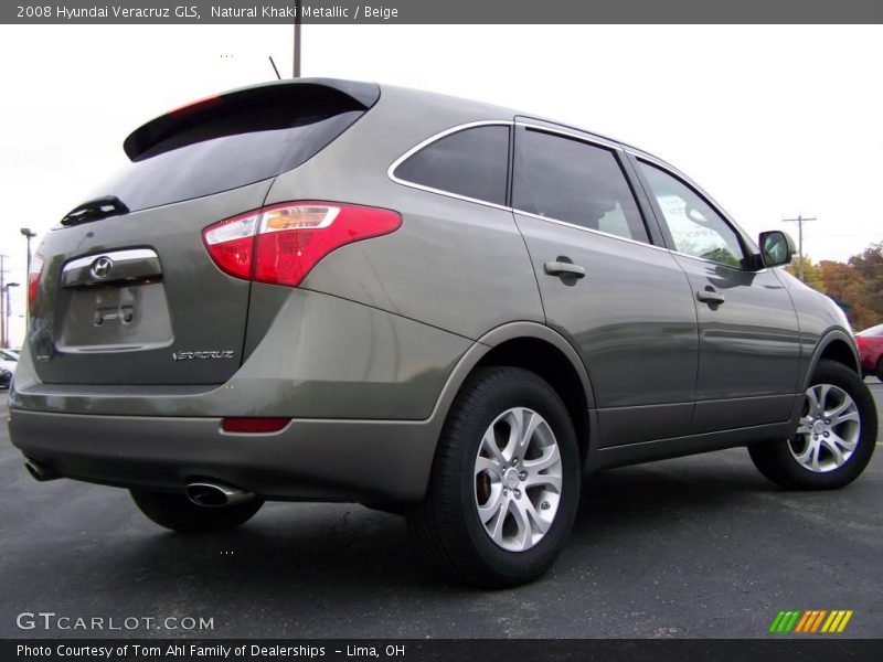 Natural Khaki Metallic / Beige 2008 Hyundai Veracruz GLS