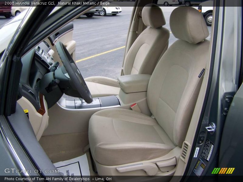 Natural Khaki Metallic / Beige 2008 Hyundai Veracruz GLS