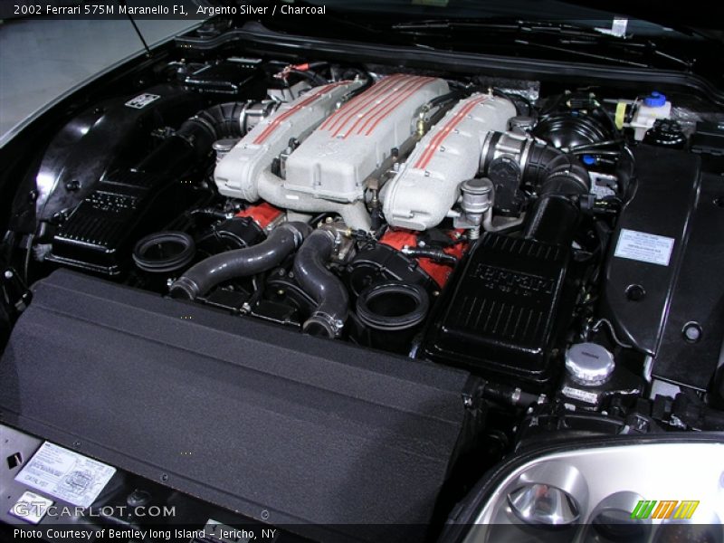 Argento Silver / Charcoal 2002 Ferrari 575M Maranello F1