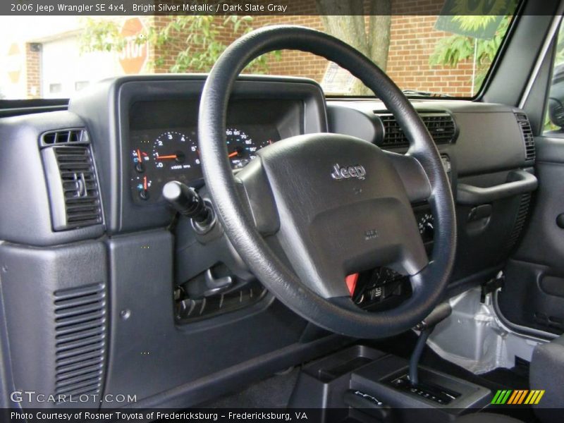 Bright Silver Metallic / Dark Slate Gray 2006 Jeep Wrangler SE 4x4